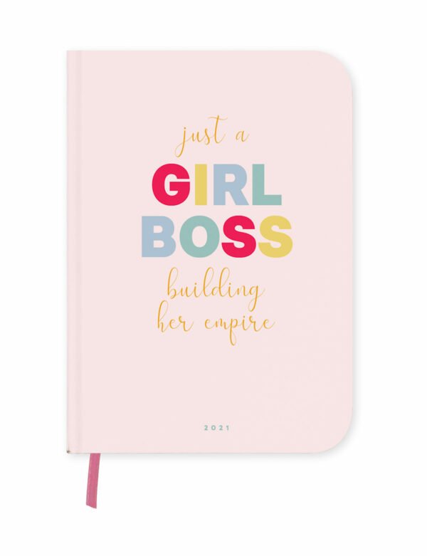 Just A Girl Boss Building Her Empire 2021 Agenda - Monthly Planner