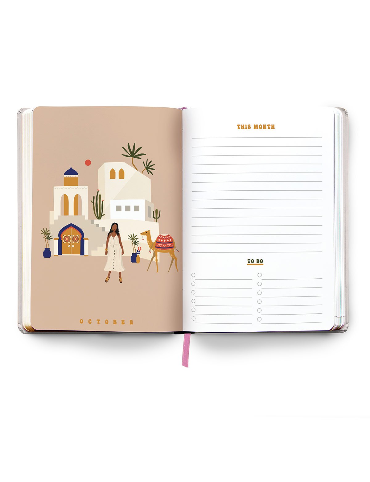 Just A Girl Boss Building Her Empire 2021 Agenda - Monthly Planner