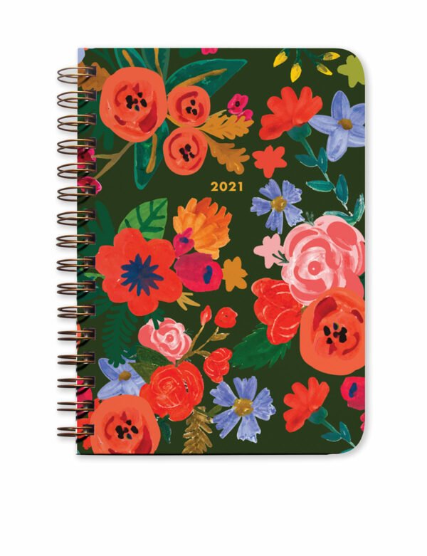 Mountain Flowers 2021 Agenda - Monthly Planner