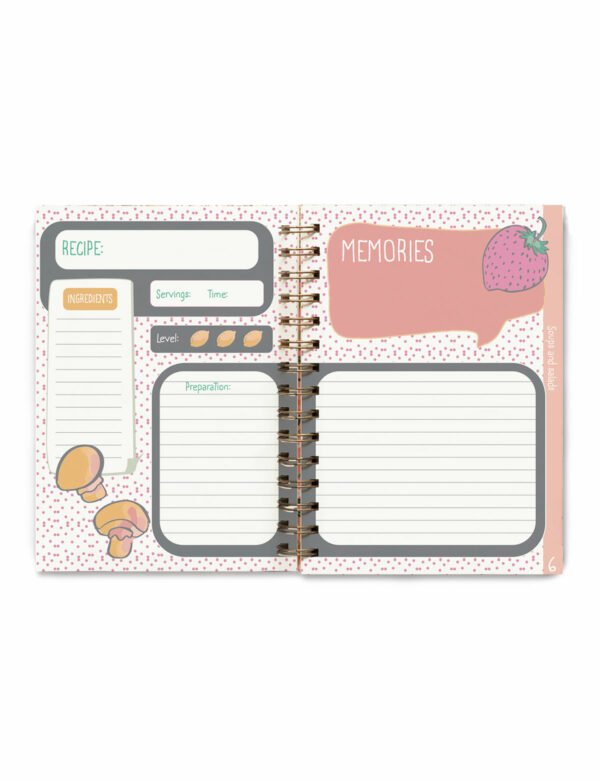 Blank Recipe Book, Journal, Notebook